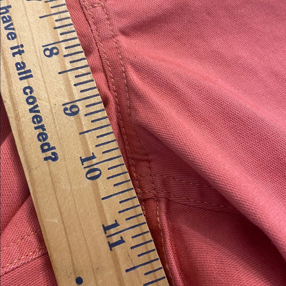 LL Bean Comfort Stretch Chino Bermudas Shorts Sienna Brick Size 10 2025 - Picture 4 of 8
